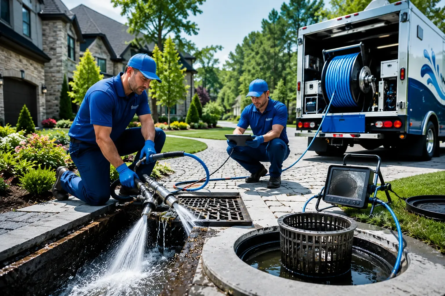 Local outdoor drain cleaning professionals in Forestdale, RI